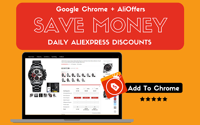 AliOffers Auto AliExpress Seller Coupons  from Chrome web store to be run with OffiDocs Chromium online