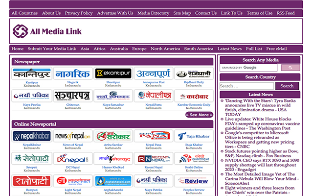 All Nepali Newspapers Online  from Chrome web store to be run with OffiDocs Chromium online