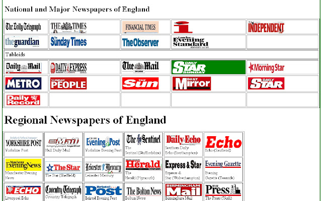 All United Kingdom Newspapers  from Chrome web store to be run with OffiDocs Chromium online