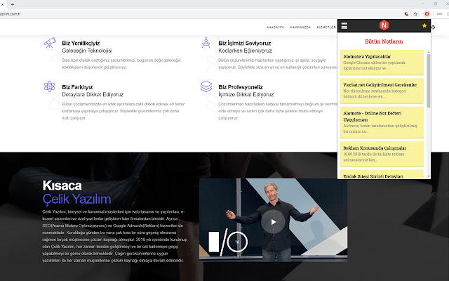 Alotnote  from Chrome web store to be run with OffiDocs Chromium online