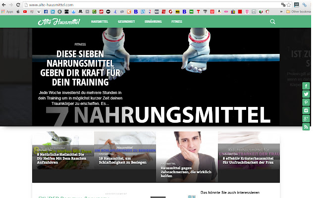 Alte Hausmittel  from Chrome web store to be run with OffiDocs Chromium online