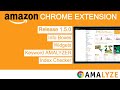 AMALYZE for Amazon Sellers and Vendors  from Chrome web store to be run with OffiDocs Chromium online