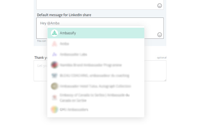 Ambassify  from Chrome web store to be run with OffiDocs Chromium online