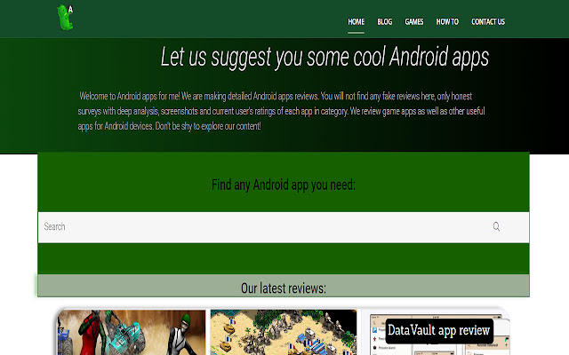 Androidappsforme  from Chrome web store to be run with OffiDocs Chromium online