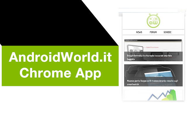 AndroidWorld.it App  from Chrome web store to be run with OffiDocs Chromium online