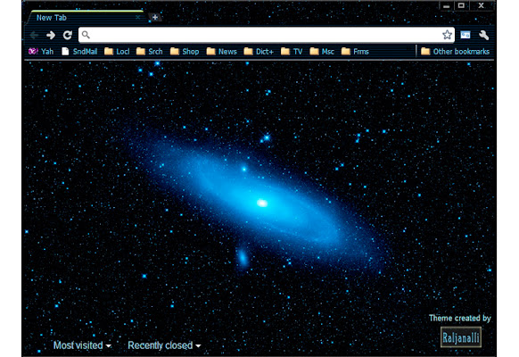 AndromedaBlue2 1920 OpticBlue WISE3 Theme  from Chrome web store to be run with OffiDocs Chromium online