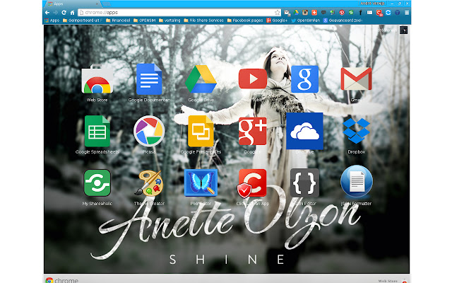 Anette Olzon Shine  from Chrome web store to be run with OffiDocs Chromium online