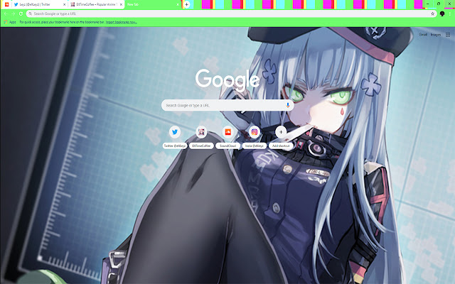 ANGEL GIRL OF DEATH.FRONTLINE Hk416 ANIME  from Chrome web store to be run with OffiDocs Chromium online