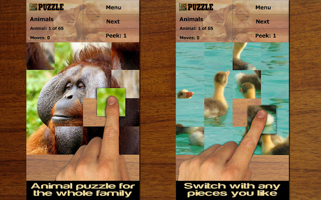 Animals 2 Puzzle  from Chrome web store to be run with OffiDocs Chromium online