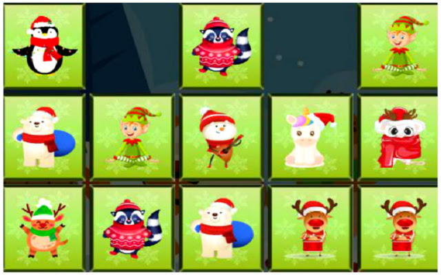 Animals Memory Xmas  from Chrome web store to be run with OffiDocs Chromium online