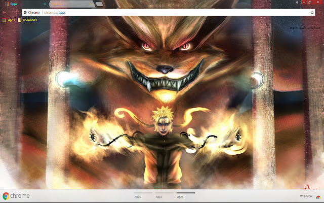 Anime Fox Kurama Naruto  from Chrome web store to be run with OffiDocs Chromium online