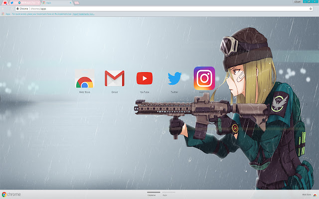 Anime Girl | Tom Clancys The Division 1920P  from Chrome web store to be run with OffiDocs Chromium online