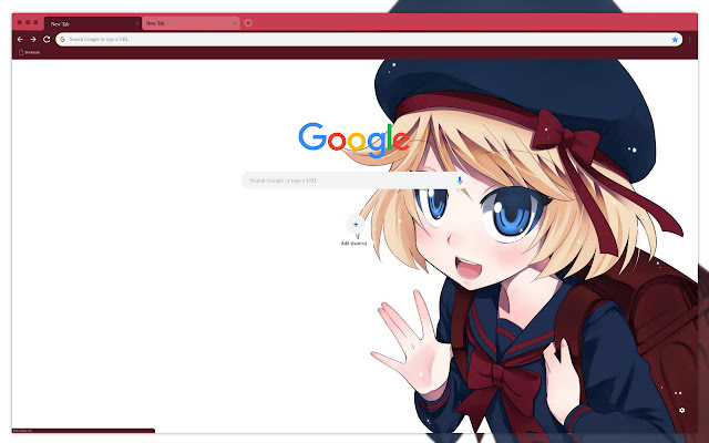 Anime in a hat  from Chrome web store to be run with OffiDocs Chromium online