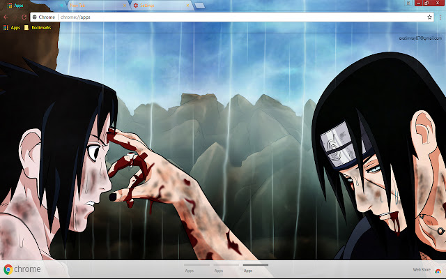 Anime Itachi Uchiha  from Chrome web store to be run with OffiDocs Chromium online