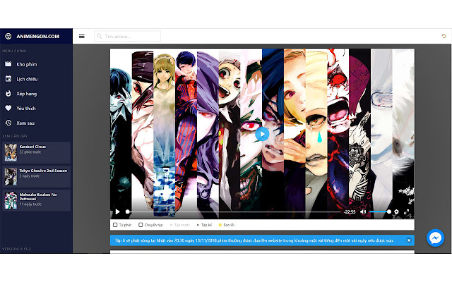 Anime Ngon Helpers  from Chrome web store to be run with OffiDocs Chromium online