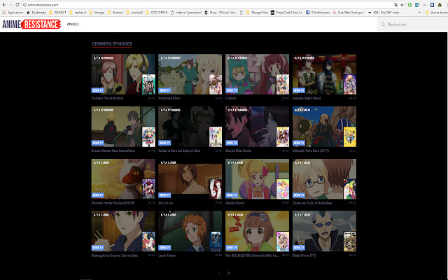 Anime Resistance Black  from Chrome web store to be run with OffiDocs Chromium online