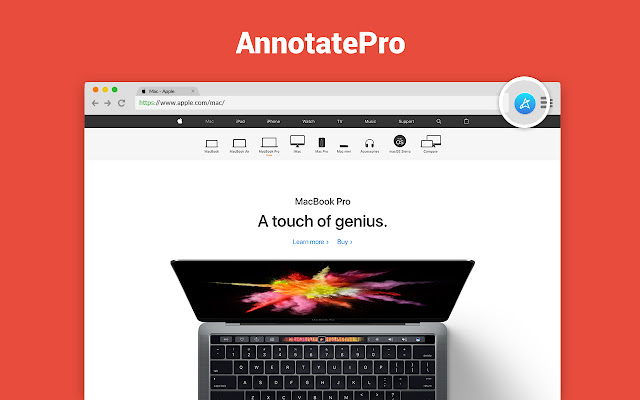 AnnotatePro  from Chrome web store to be run with OffiDocs Chromium online