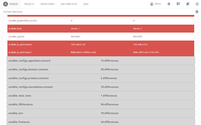 Ansible Tower Sytem Tracking fix  from Chrome web store to be run with OffiDocs Chromium online