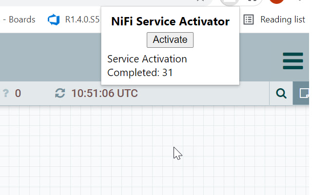 Apache NiFi Service Activation Extension  from Chrome web store to be run with OffiDocs Chromium online