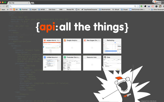 API all the things  from Chrome web store to be run with OffiDocs Chromium online