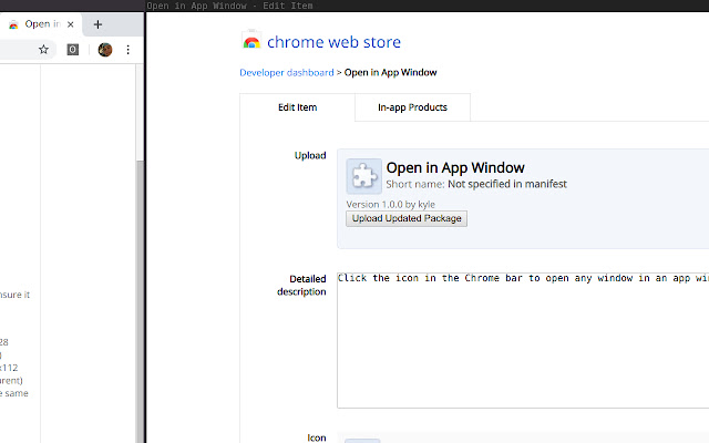 Appify  from Chrome web store to be run with OffiDocs Chromium online