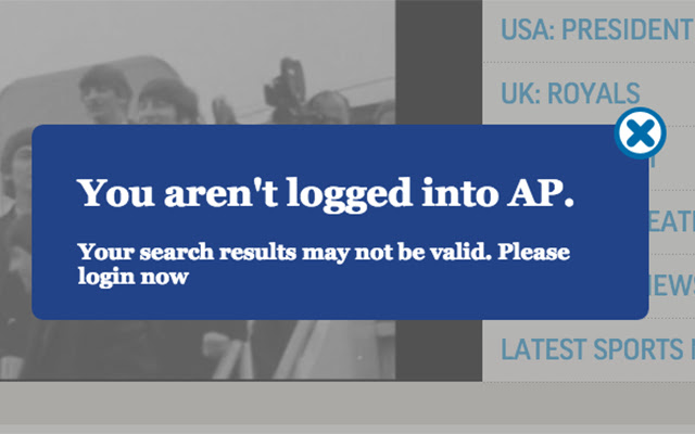 AP Warning  from Chrome web store to be run with OffiDocs Chromium online