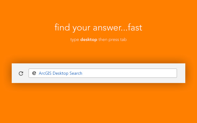 ArcGIS Desktop Search מחנות האינטרנט של Chrome להפעלה עם OffiDocs Chromium באינטרנט