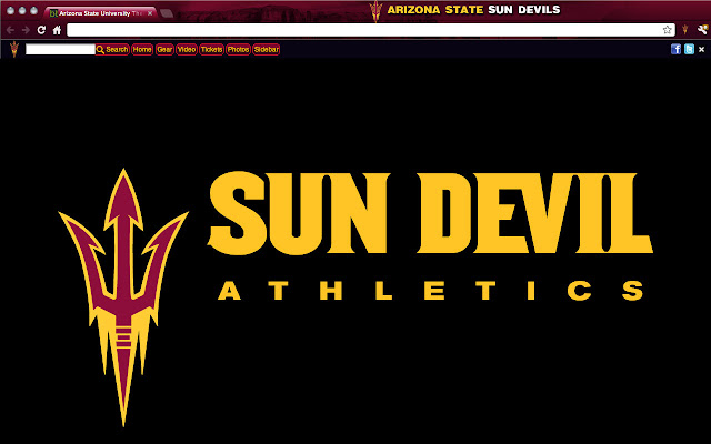 Arizona State University Theme  from Chrome web store to be run with OffiDocs Chromium online