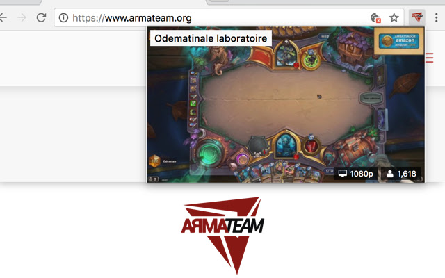 ArmaTeam  from Chrome web store to be run with OffiDocs Chromium online