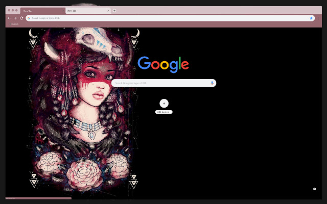 Art girl horns  from Chrome web store to be run with OffiDocs Chromium online