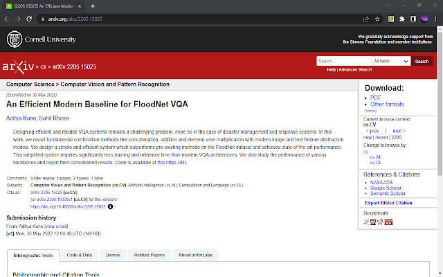 ArXiv Switch  from Chrome web store to be run with OffiDocs Chromium online