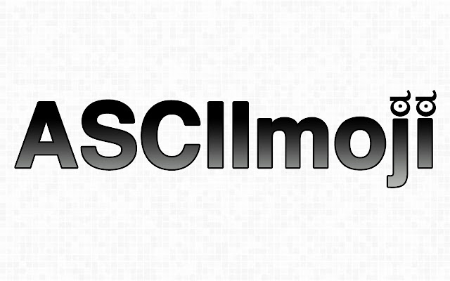 ASCIImoji  from Chrome web store to be run with OffiDocs Chromium online