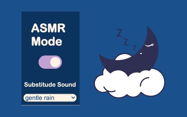 asmr mode  from Chrome web store to be run with OffiDocs Chromium online