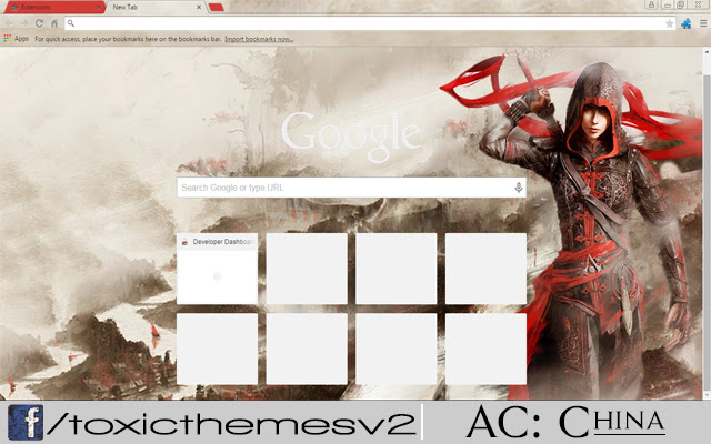 Assassins Creed China  from Chrome web store to be run with OffiDocs Chromium online