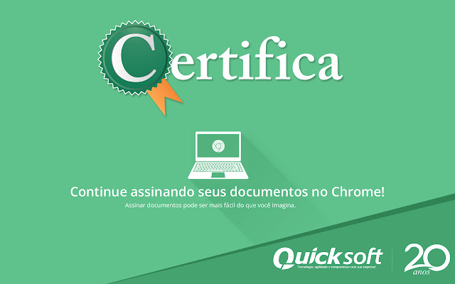 Assinatura digital da Chrome Web Store será executada com OffiDocs Chromium online