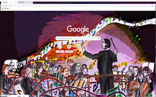 A symphonic orchestra  from Chrome web store to be run with OffiDocs Chromium online