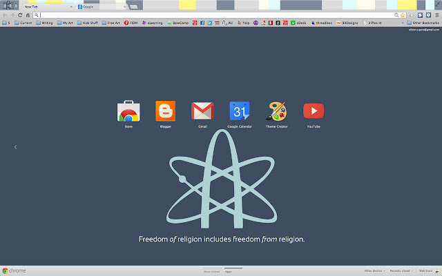 Atheist Freedom  from Chrome web store to be run with OffiDocs Chromium online