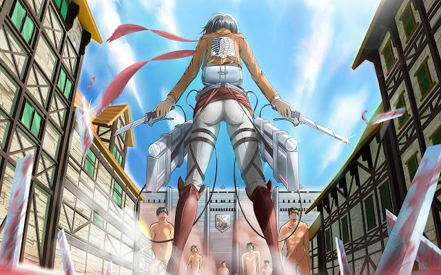 Attack On Titan Mikasa Theme  from Chrome web store to be run with OffiDocs Chromium online