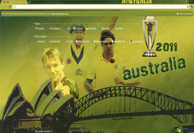 Australia Cricket Worldcup 2011  from Chrome web store to be run with OffiDocs Chromium online