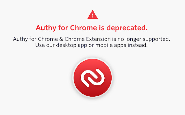 Authy  from Chrome web store to be run with OffiDocs Chromium online