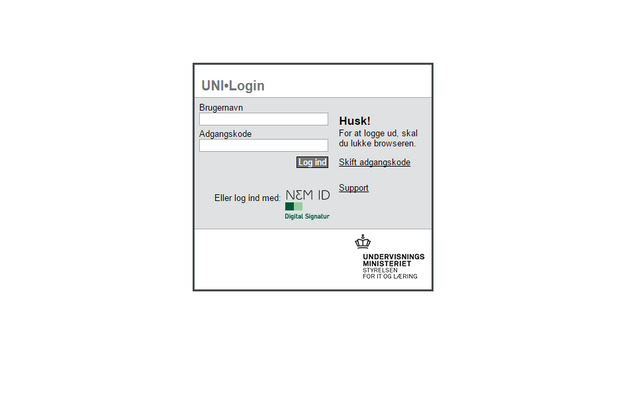 Automatisk logon med UNI Login  from Chrome web store to be run with OffiDocs Chromium online