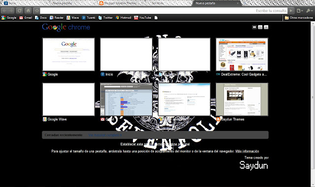 Avenged Sevenfold Theme  from Chrome web store to be run with OffiDocs Chromium online