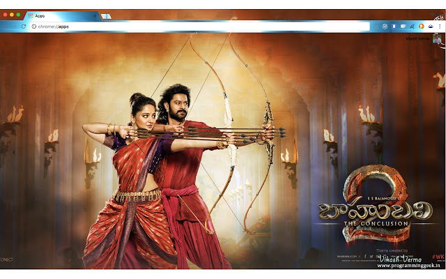 Baahubali 2  from Chrome web store to be run with OffiDocs Chromium online