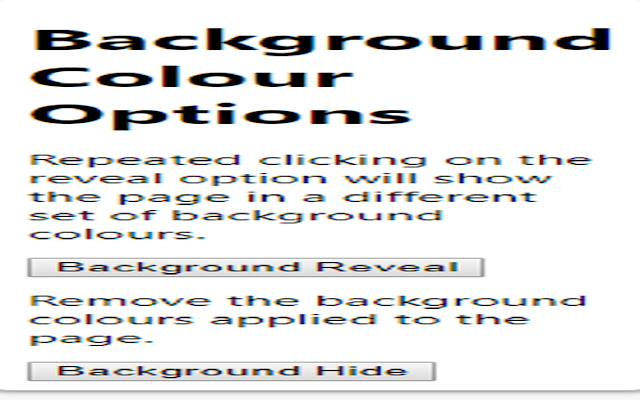Background Colours  from Chrome web store to be run with OffiDocs Chromium online