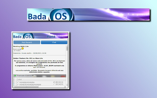 Bada OS Forum  from Chrome web store to be run with OffiDocs Chromium online