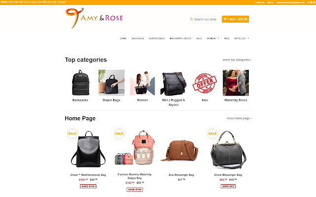 Bags for moms to be  from Chrome web store to be run with OffiDocs Chromium online