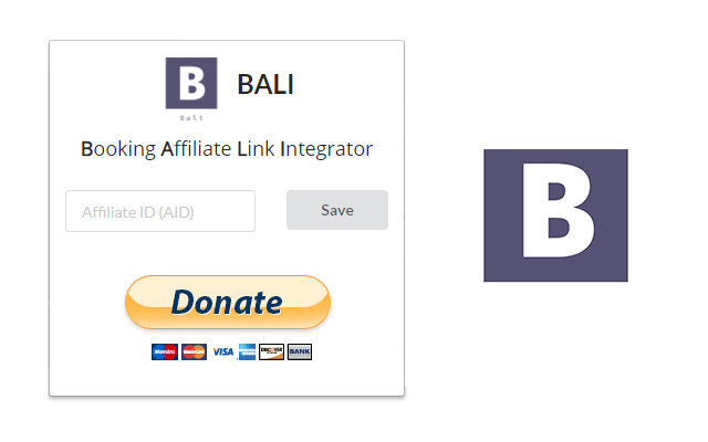 BALI Booking Affiliate Link Integrator  from Chrome web store to be run with OffiDocs Chromium online