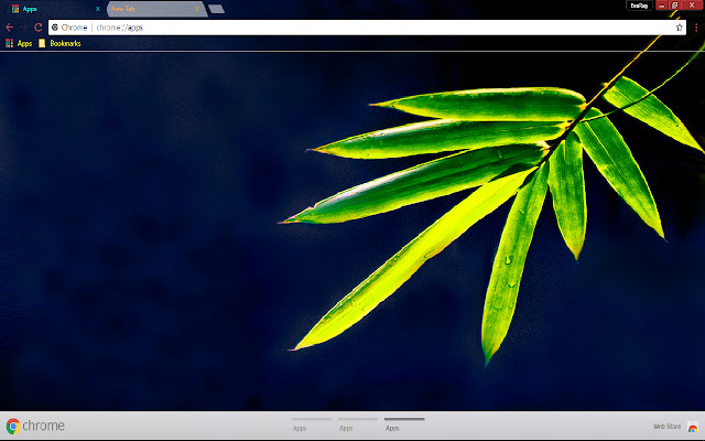 Bamboo Green Leaf Nature  from Chrome web store to be run with OffiDocs Chromium online