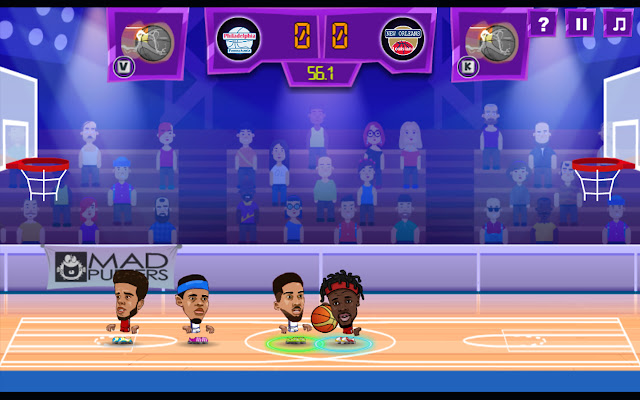 Basketball Legends Unblocked Game  from Chrome web store to be run with OffiDocs Chromium online