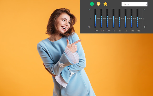 Bass Boost for Google Chrome™  from Chrome web store to be run with OffiDocs Chromium online